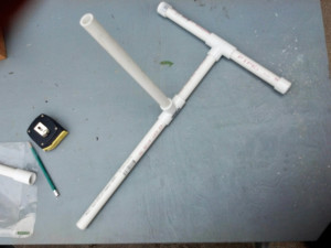 Base and Launch Sections Assembled