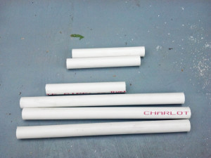 PVC Pipe Pieces